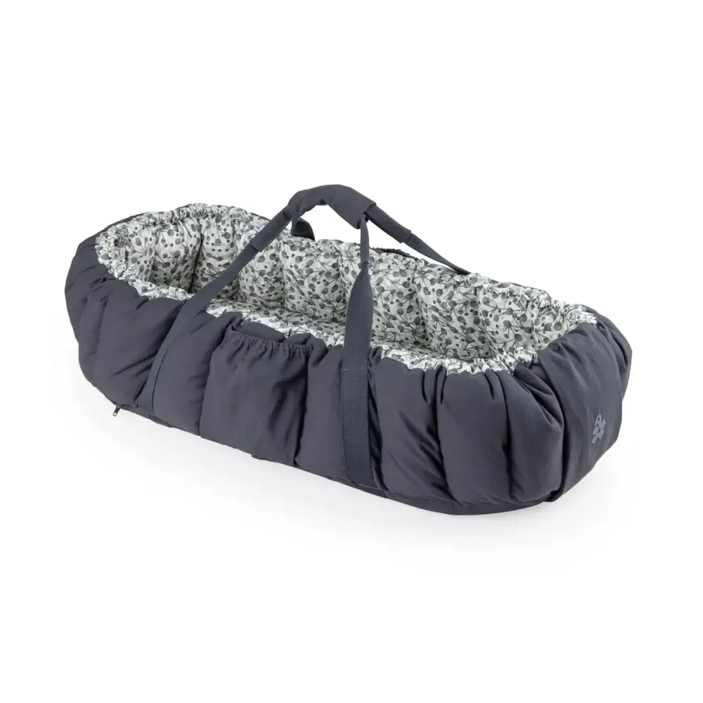 Sebra 3-i-1 Babynest Blue Olive