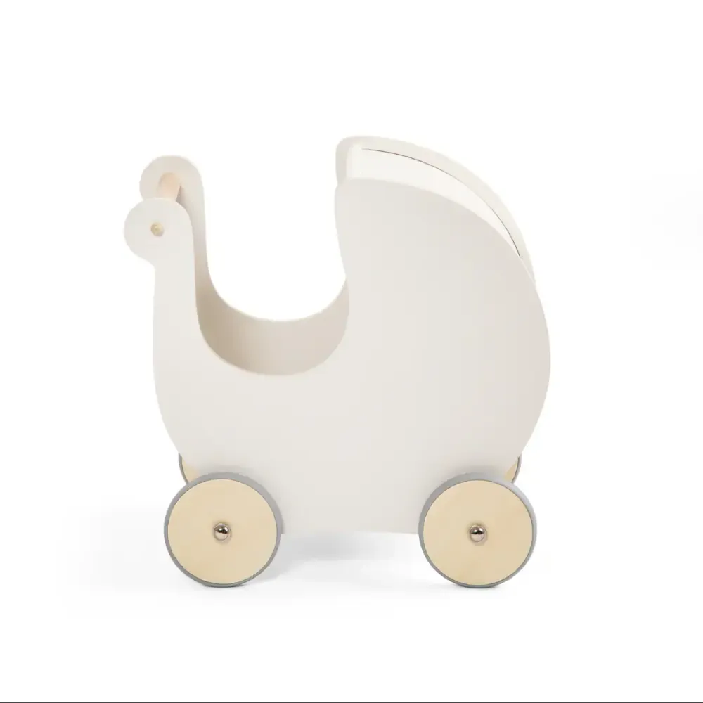 Sebra Dukkevogn FSC Hvid