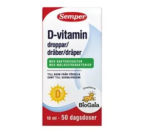 Semper BioGaia D-vitamindråber 10ml