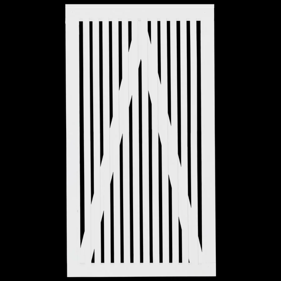 Sendai enkeltlåge hvid 100x180cm