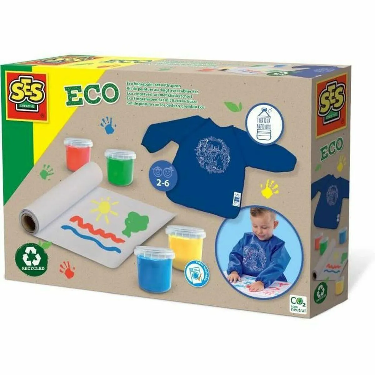 SES Creative Fingermalingsæt