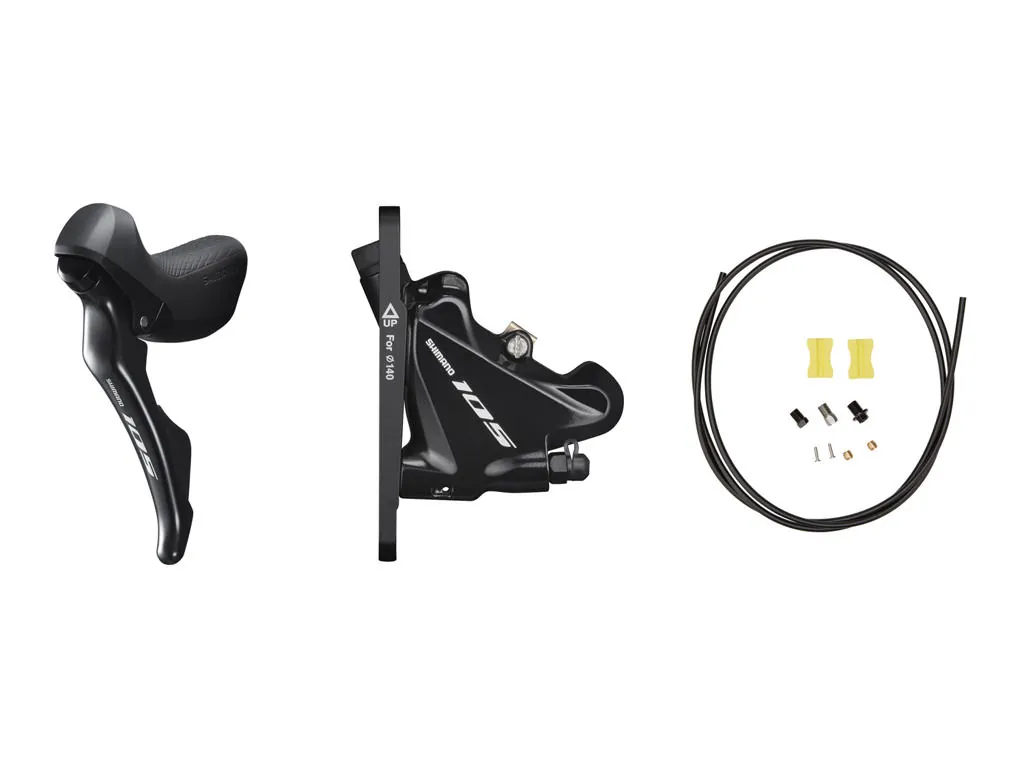 Shimano 105 ST-R7020L og BR-R7070F