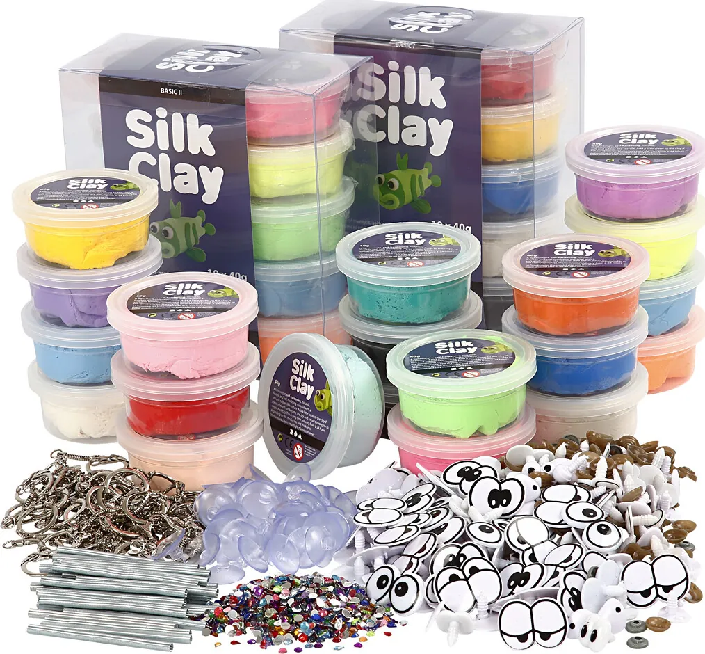 Silk Clay Funny Friends Sæt