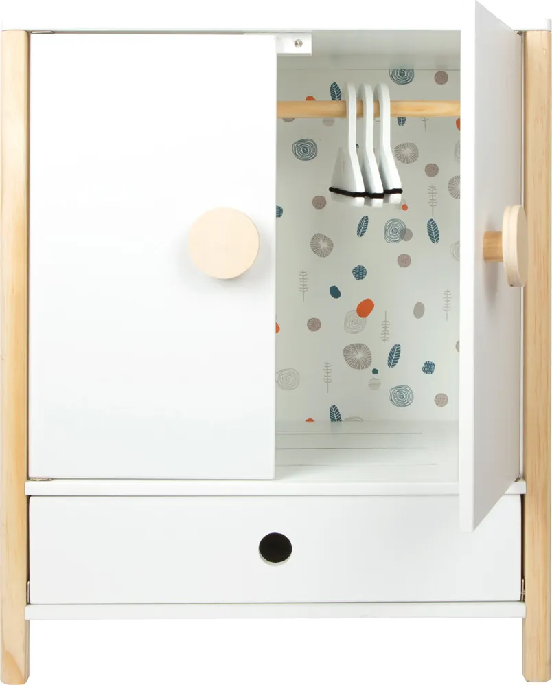 Small Foot Dukkeskab Træ Hvid