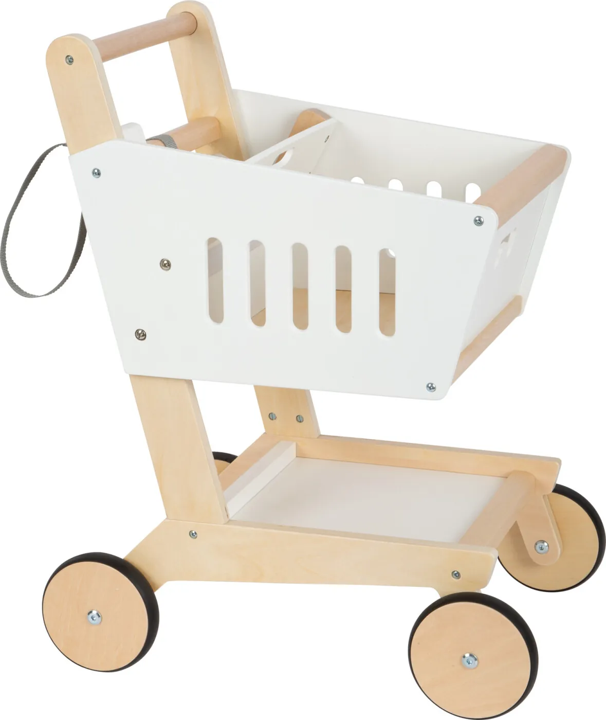 Small Foot Wooden Supermarket Cart