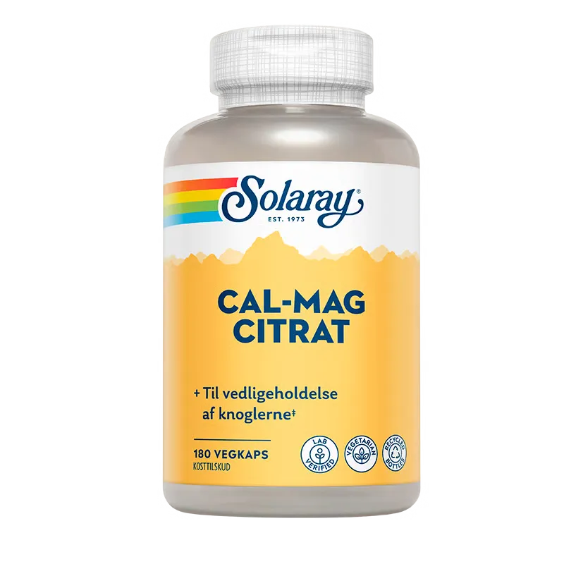 Solaray Cal-Mag Citrat