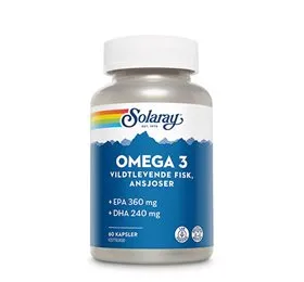 Solaray Omega 3 60 kapsler