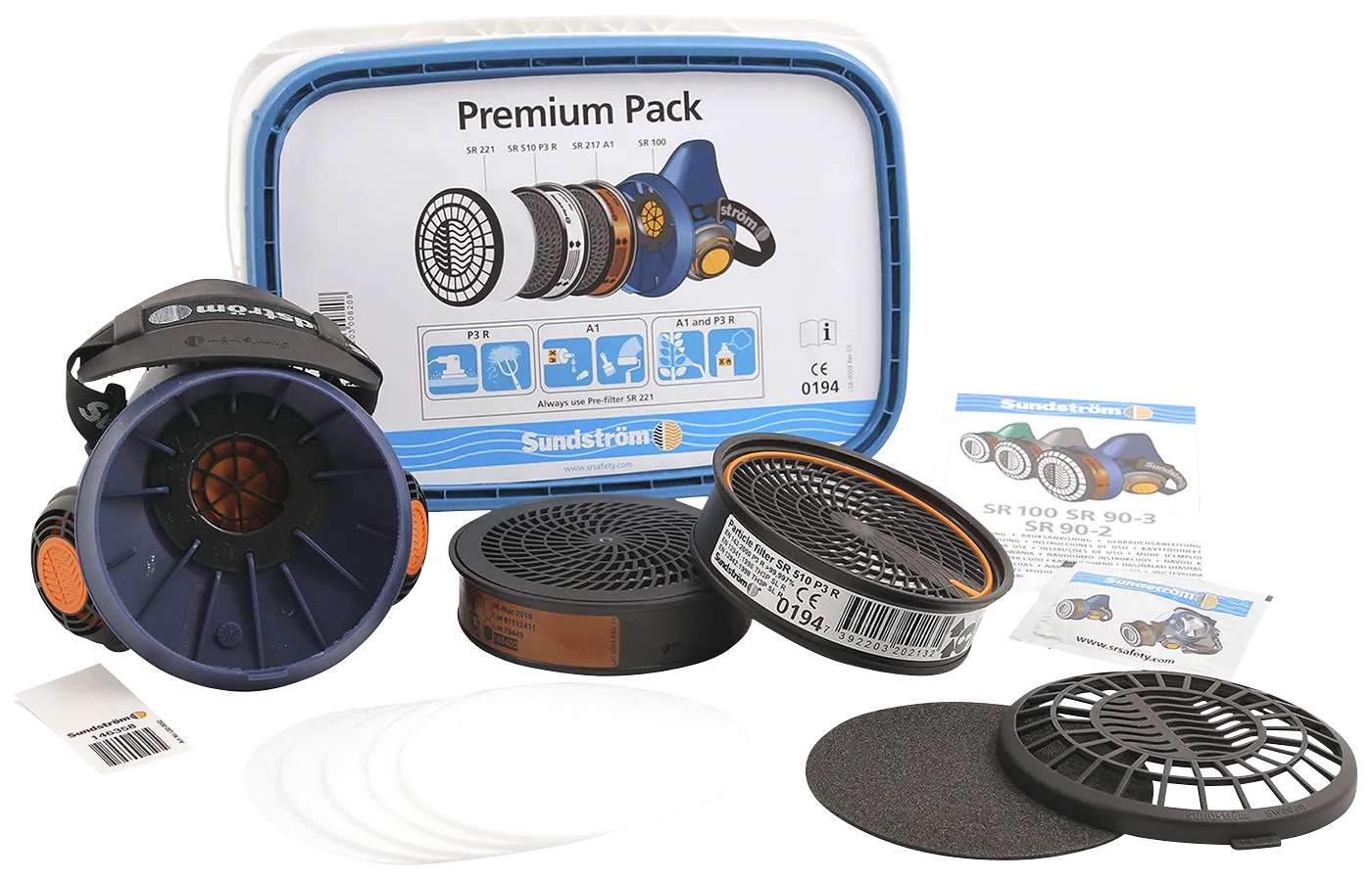 SR 100 Halvmaske M/L