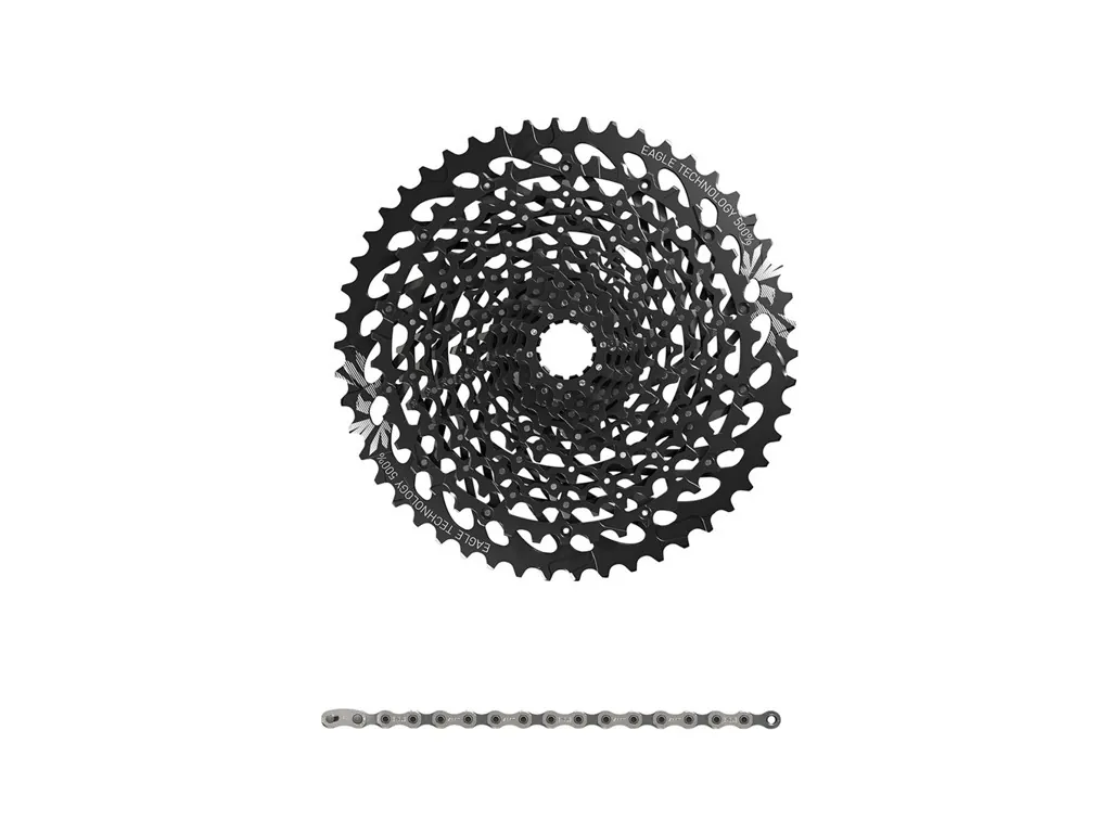 SRAM XG-1275 Kassette og GX Kæde