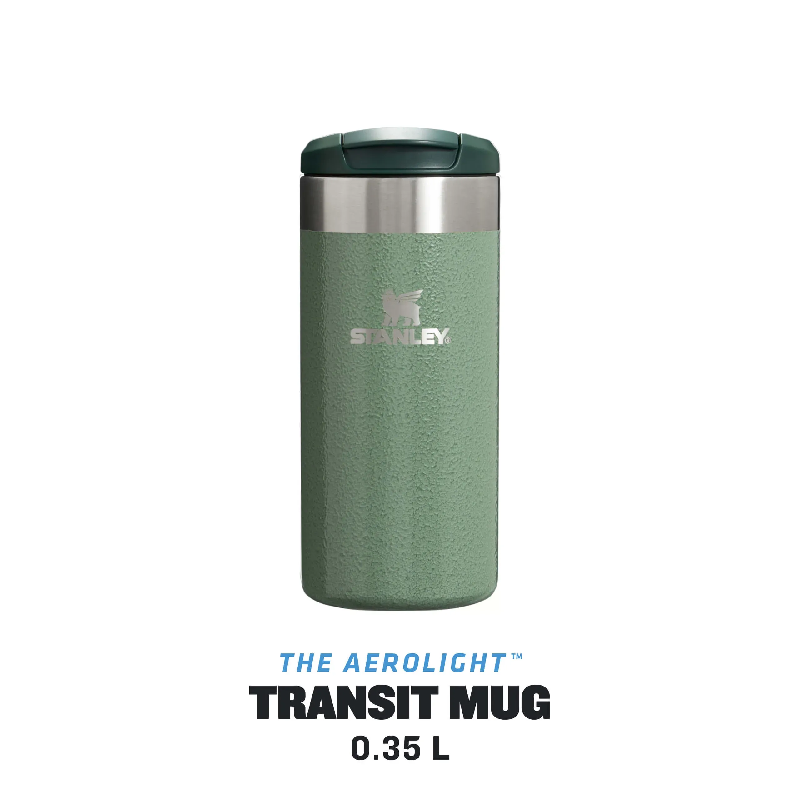 Stanley Aerolight Transit Mug 0.35L Hammertone Green