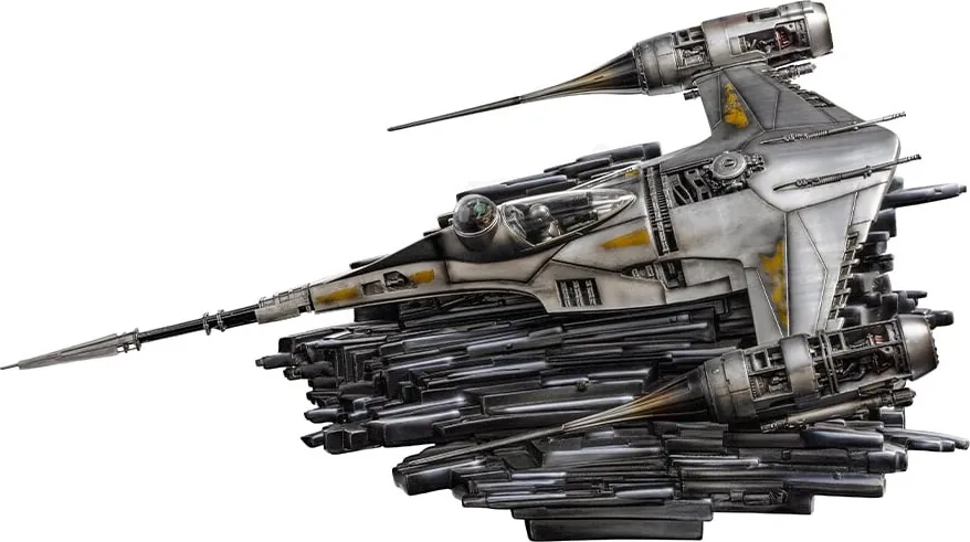 Star Wars Mandos N-1 Starfighter Statue