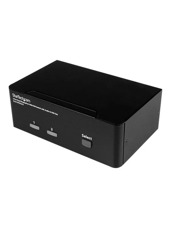 StarTech.com 2-Port DisplayPort Dual-Monitor KVM Switch