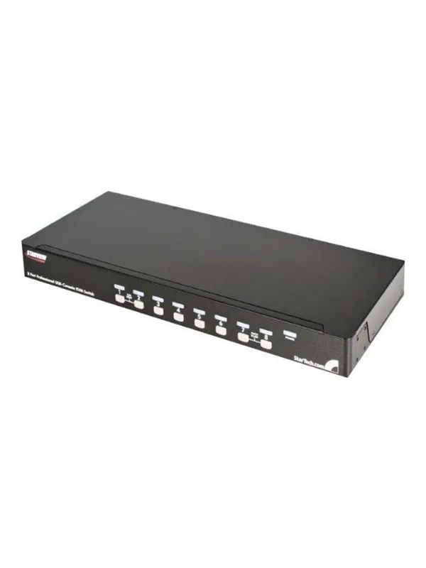 StarTech.com 8 Port 1U Rack Mount USB