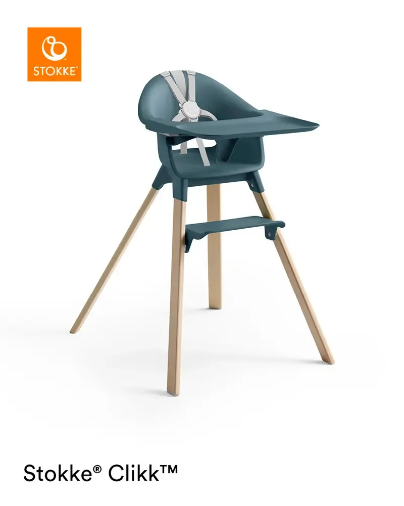 Stokke Clikk Højstol Fjord Blue