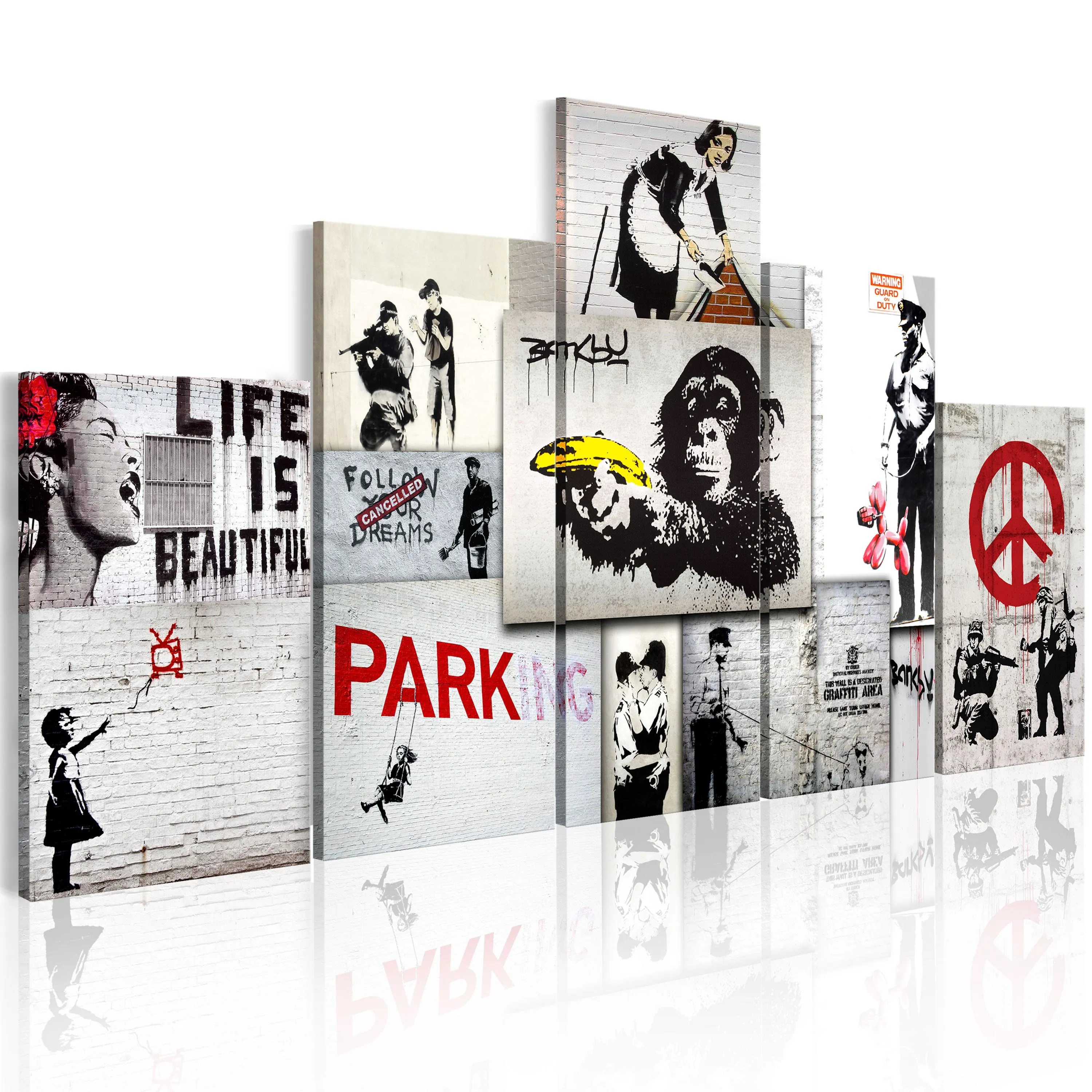 Street Crimes Banksy Art