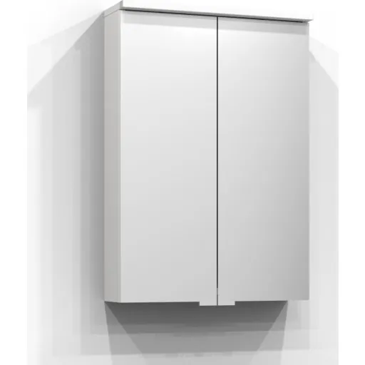 Svedbergs Bloc spejlskab 50x72 cm hvid