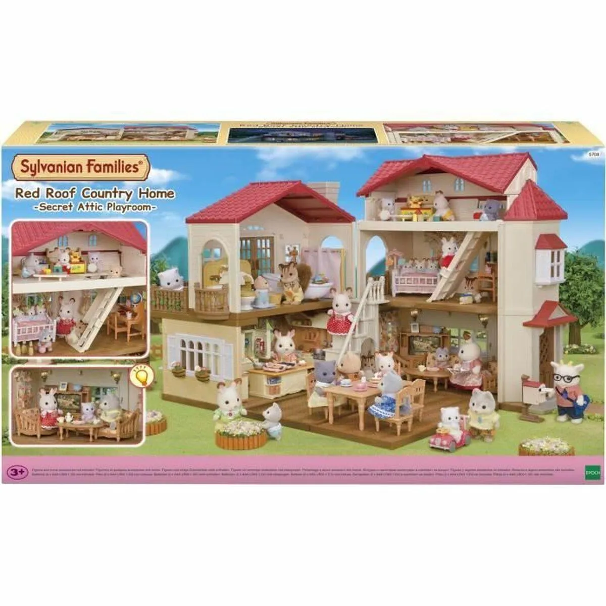 Sylvanian Families Red Roof Country Home