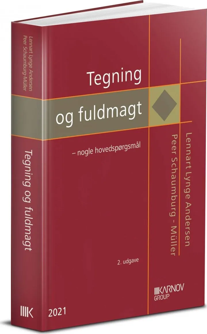 Tegning Og Fuldmagt Bog af Peer Schaumburg-müller