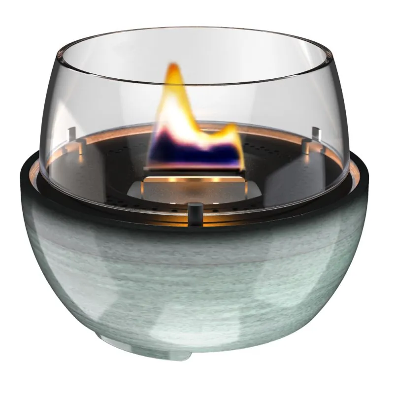 Tenderflame Tulip 14 Grøn Reactive Porcelain