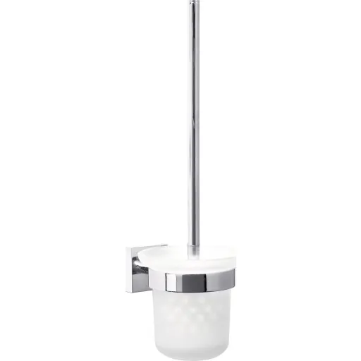 Tesa Ekkro toiletbørste, glas/krom