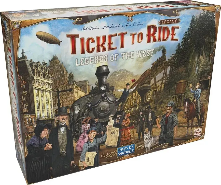 Ticket To Ride Legacy Legends Of The West