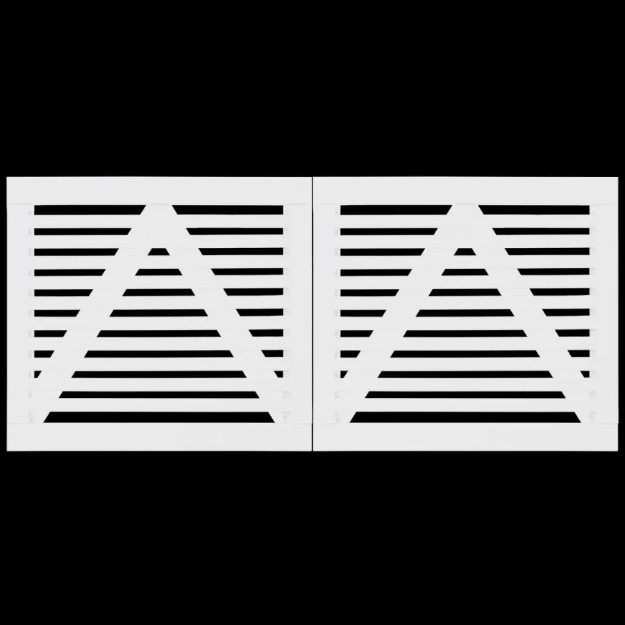 Tokyo dobbeltlåge hvid 200x90 cm