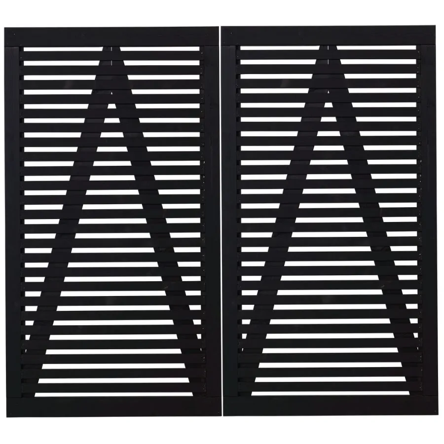 Tokyo dobbeltlåge sort 200x180cm