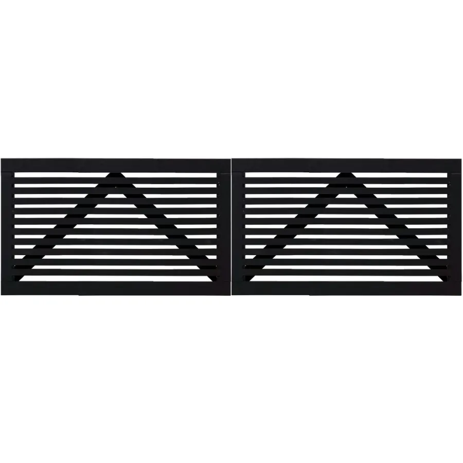 Tokyo dobbeltlåge sort 300x90 cm