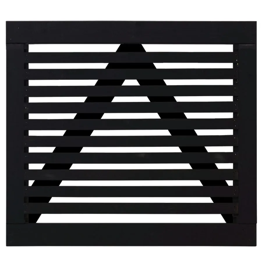 Tokyo Enkeltlåge Sort 100x90 cm