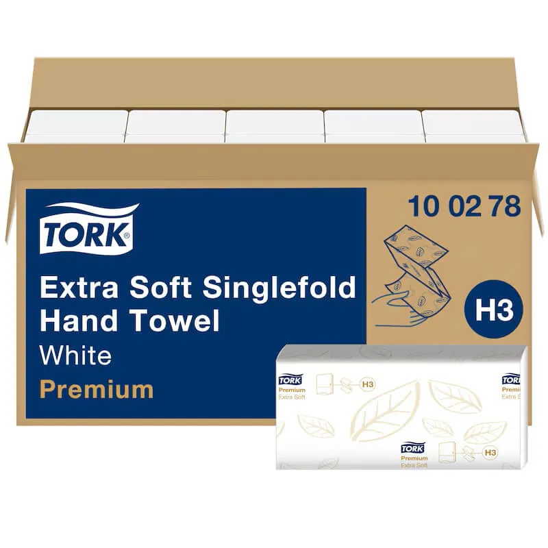 Tork H3 Advanced Singlefold Håndklædeark 100278