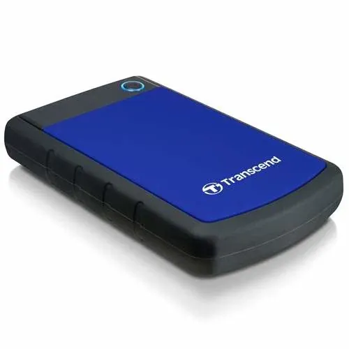 Transcend StoreJet 25H3 Blue 2TB Ekstern Harddisk