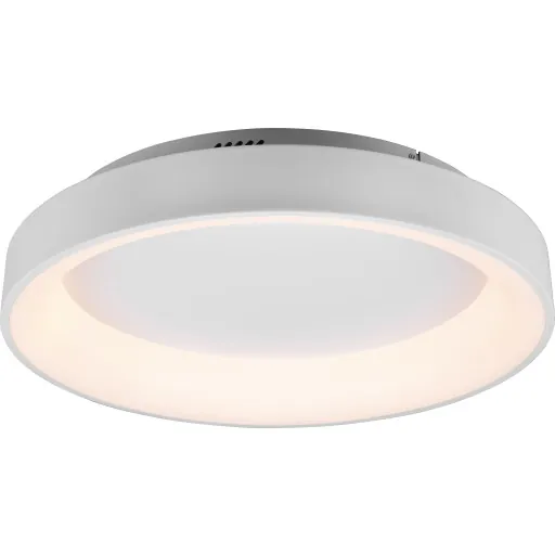 Trio Lighting Girona plafond, hvid, Ø60 cm