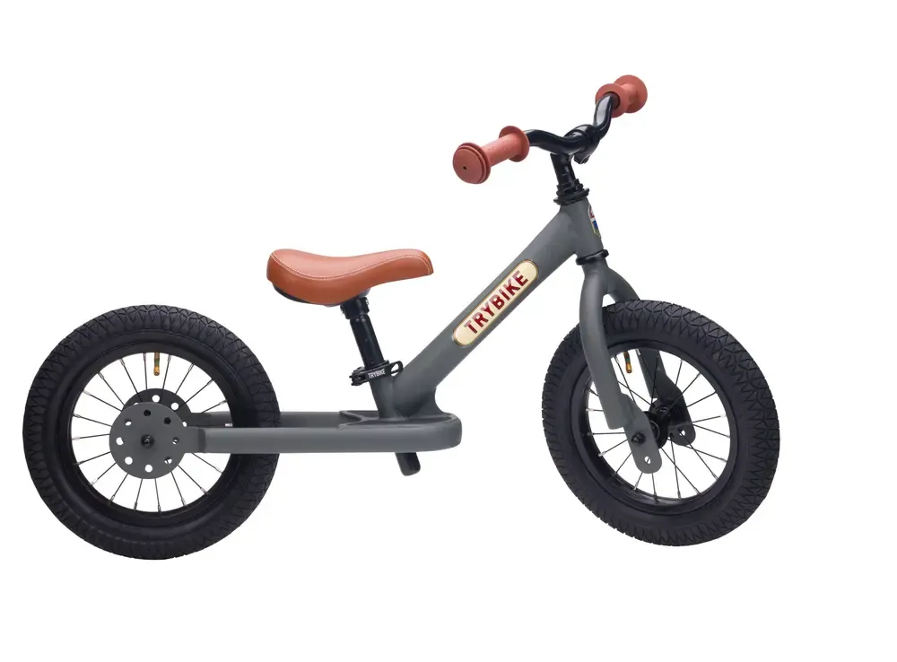 Trybike 2 Hjul Stål Antracitgrå