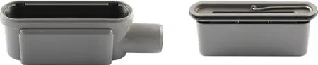 Unidrain 1415 Udløbshus Ø50 mm
