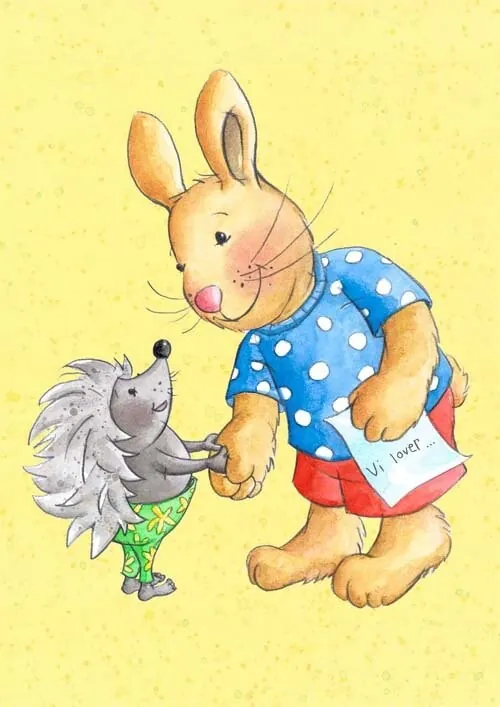 Venskabskort Linda Palm