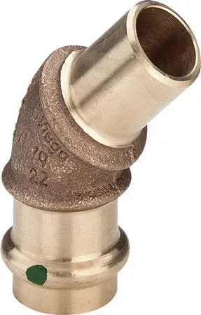 Viega Sanpress Vinkel 45° 54 mm