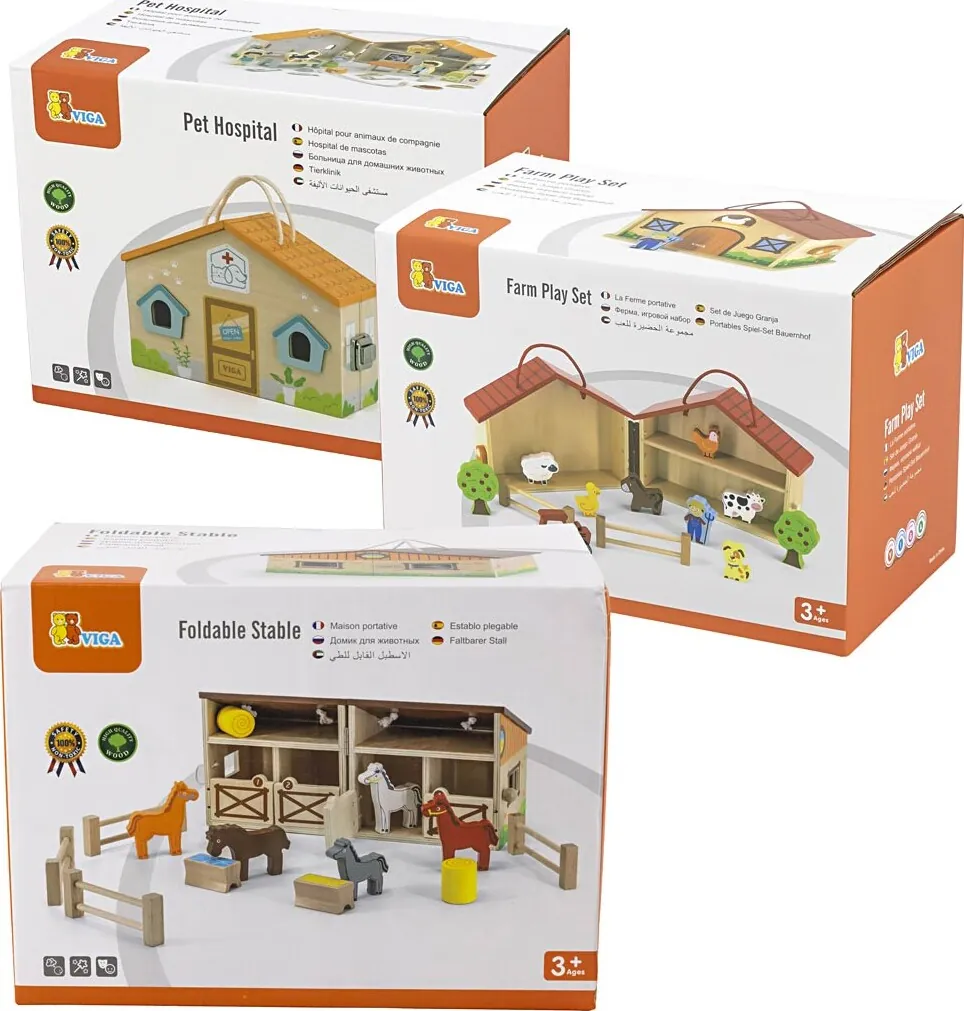 Viga Bondegård, Dyrehospital Og Hestestald Legesæt