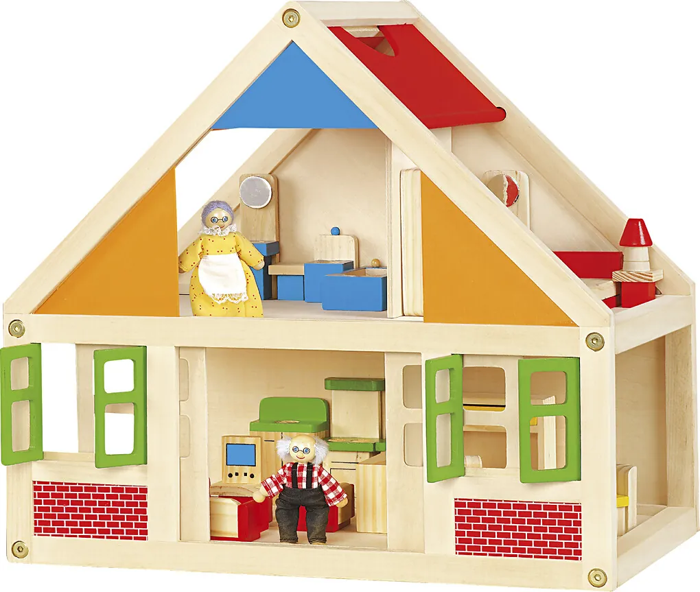 Viga Dukkehus i Træ