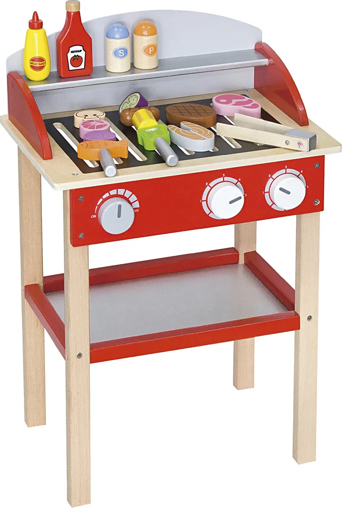 Viga Legetøjsgrill i Træ