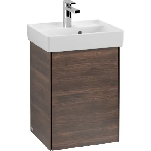 Villeroy & Boch Collaro underskab, 41x34,4 cm, venstre, brun eg