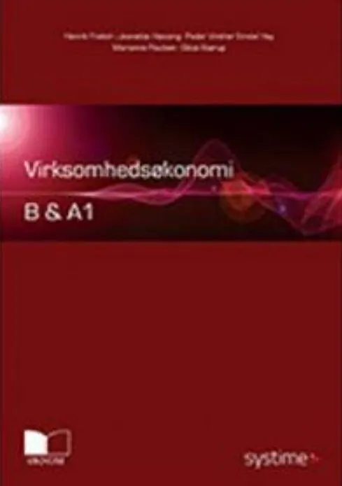 Virksomhedsøkonomi B & A1 Marianne Poulsen