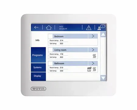 Wavin Sentio LCD-display