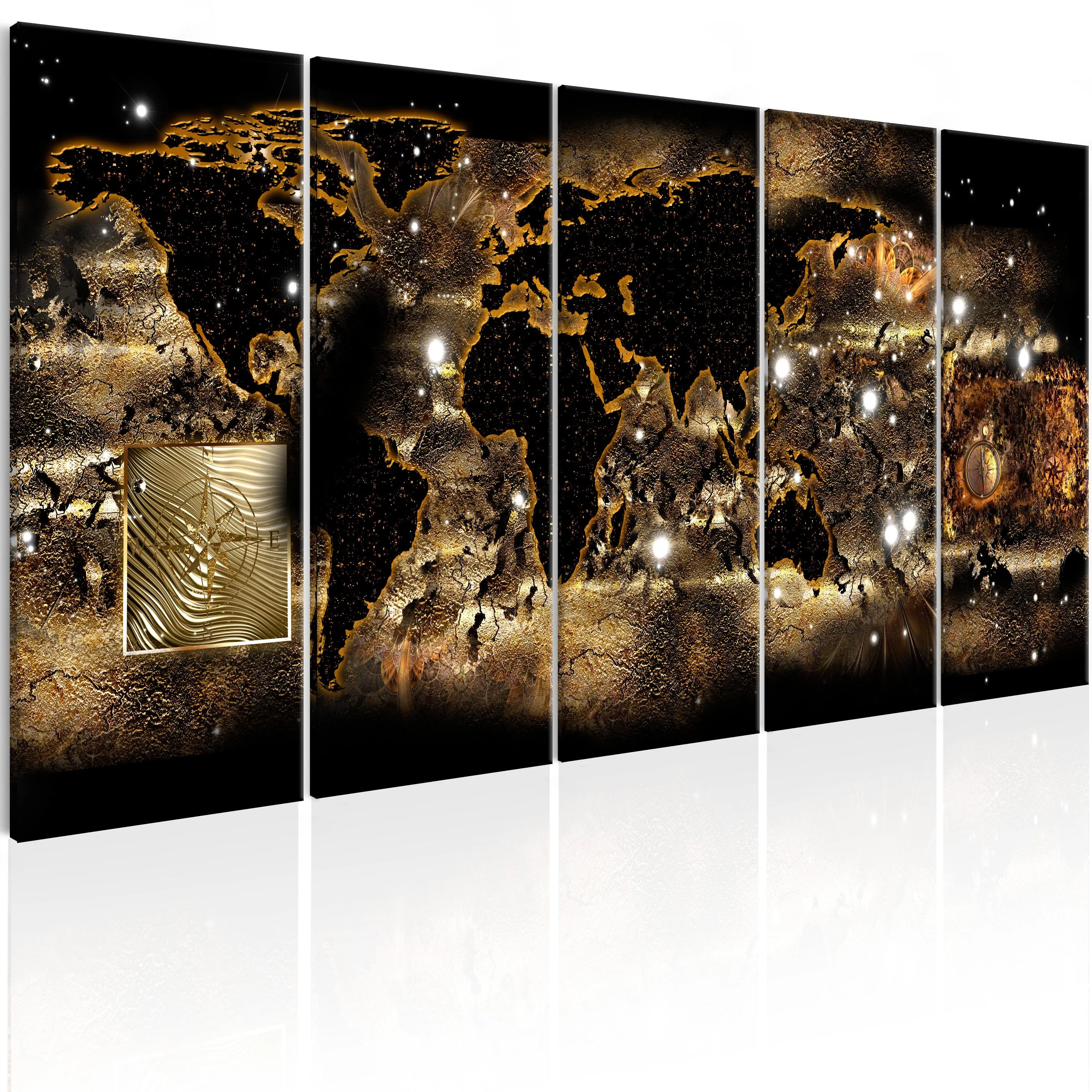 World at Night 200 x 80 cm