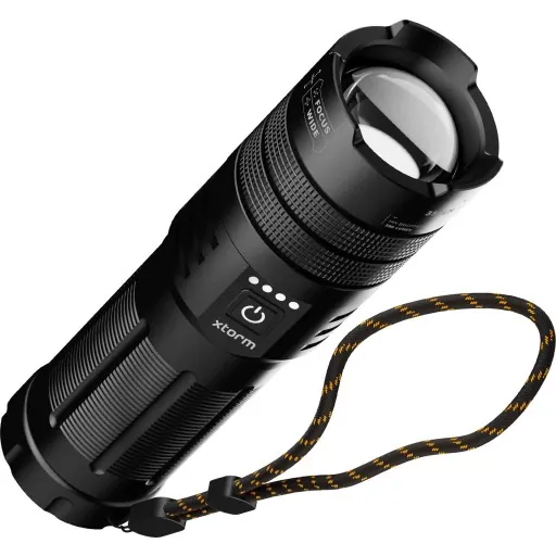 Xtorm Flashlight Power Bank 10.500mAh USB-C PD20W Black Powerbank 10500 mAh