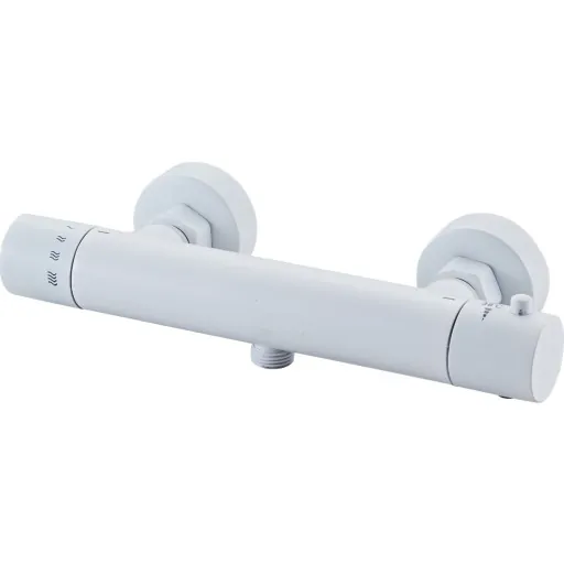Zen Sanitary brusearmatur, hvid