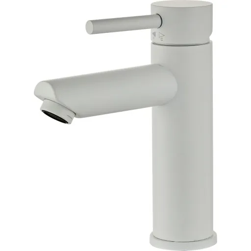 Zen Sanitary Slimline håndvaskarmatur, hvid