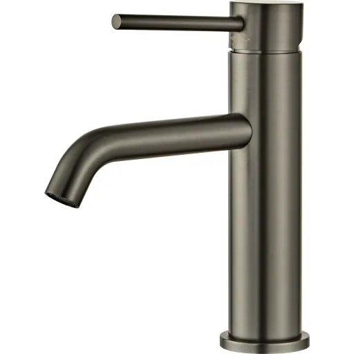 Zen Sanitary Slimline håndvaskarmatur, sort krom